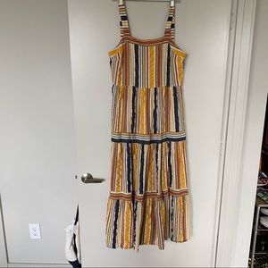 SOLD lou & Grey striped maxi dress